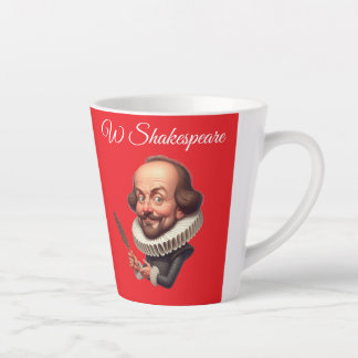Shakespeare Latte Mug Mok
