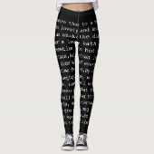 Shakespeare Leggings (Voorkant)