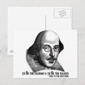 Shakespeare Lennon II Briefkaart (Voorkant / Achterkant)