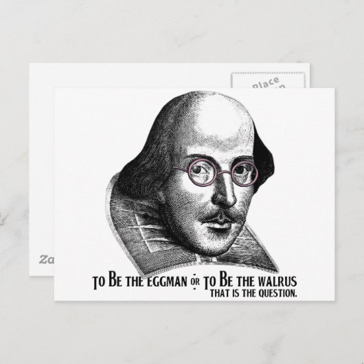 Shakespeare Lennon II Briefkaart (Voorkant / Achterkant)