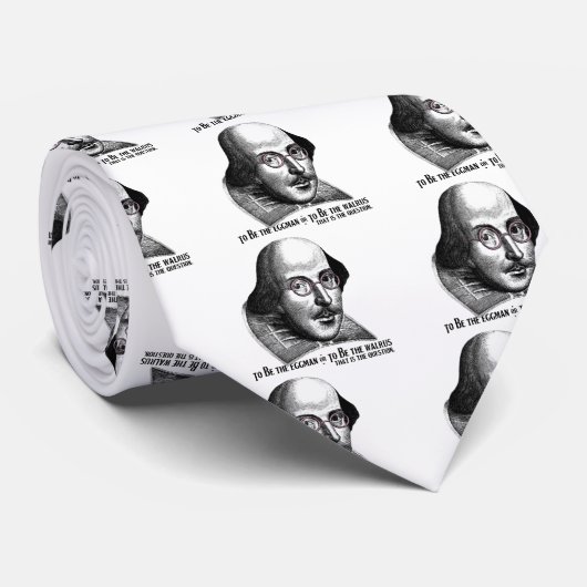 Shakespeare Lennon II Stropdas (Opgerold)