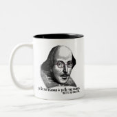 Shakespeare Lennon II Tweekleurige Koffiemok (Links)