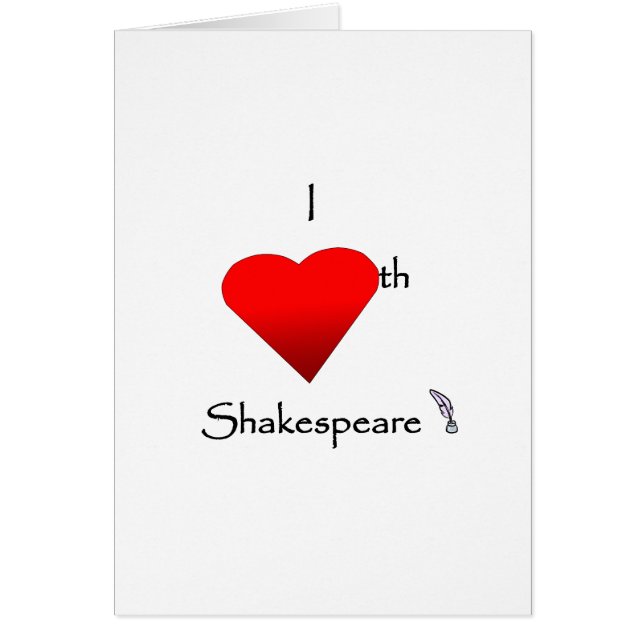 Shakespeare Love (Voorkant)