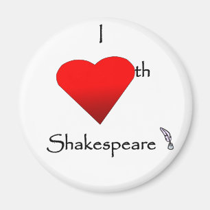 Shakespeare Love Magneet