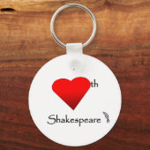Shakespeare Love Sleutelhanger (Voorkant)