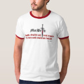 Shakespeare: MacBeth T-shirt (Voorkant)