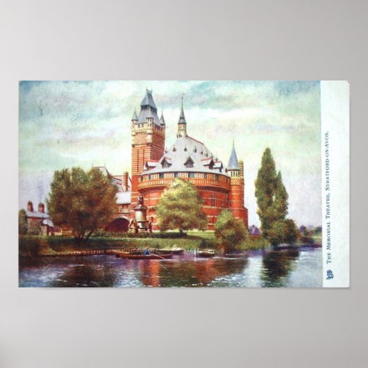 Shakespeare Memorial Theater, Stratford-upon-Avon Poster (Voorkant)