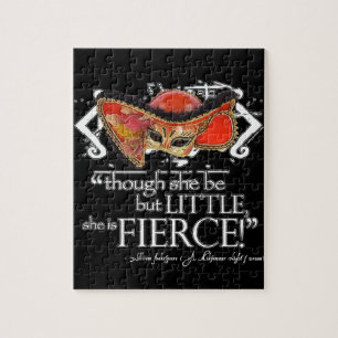 Shakespeare MidSummer Night's Dream Fierce Quote Legpuzzel