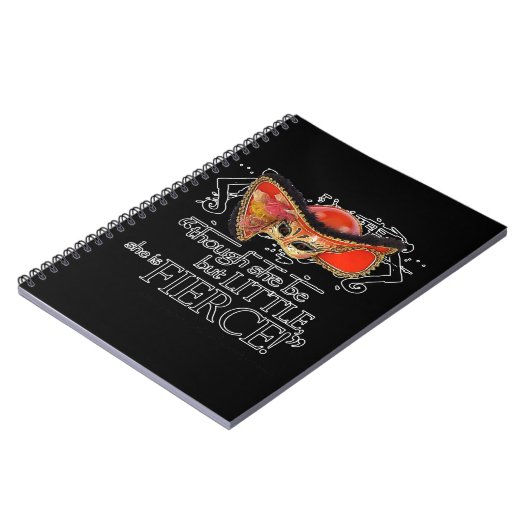 Shakespeare MidSummer Night's Dream Fierce Quote Notitieboek (Linkerzijde)