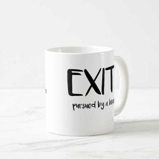 Shakespeare Mok Exit nagestreefd door een Beer Boo (Voorkant rechts)