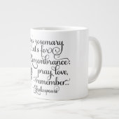 Shakespeare Mok, Rosemary for Herembrance, Hamlet Grote Koffiekop (Voorkant rechts)