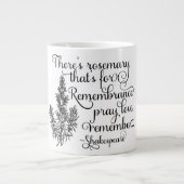 Shakespeare Mok, Rosemary for Herembrance, Hamlet Grote Koffiekop (Voorkant)