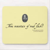 Shakespeare Mousepad #2. Ongebruikelijk geschenk. Muismat (Voorkant)