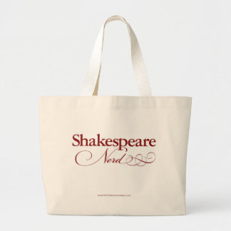 Shakespeare Nerd canvas tas