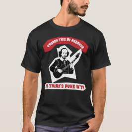 Shakespeare Pink Guitar Quote T-shirt
