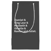Shakespeare Plays I Klein Cadeauzakje (Voorkant)