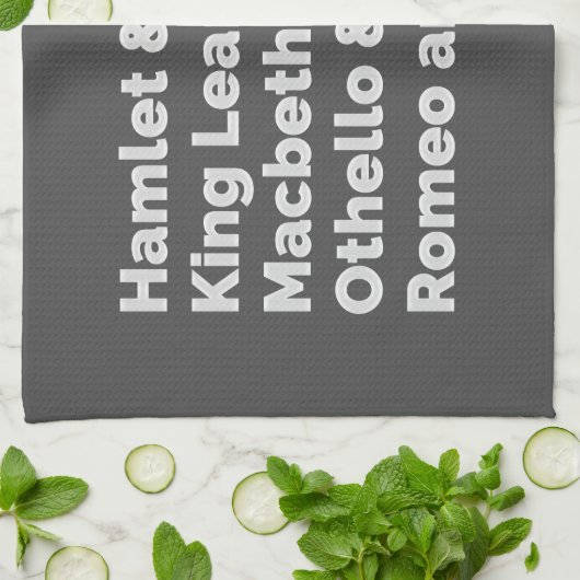 Shakespeare Plays I Theedoek (Gevouwen)