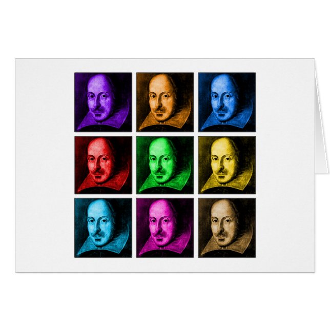 Shakespeare Pop Art (Voorkant Horizontaal)
