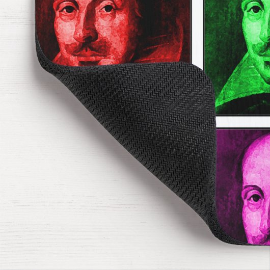 Shakespeare Pop Art Muismat (Hoek)