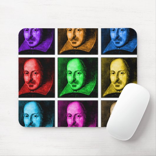 Shakespeare Pop Art Muismat (Met muis)