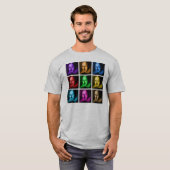 Shakespeare Pop Art T-shirt (Voorkant volledig)