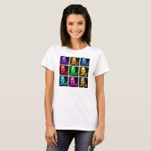 Shakespeare Pop Art T-shirt (Voorkant volledig)