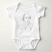 Shakespeare Portrait Romper (Voorkant)