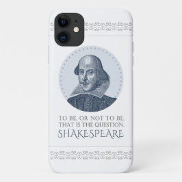 Shakespeare-portret met om al dan niet een offerte Case-Mate iPhone case