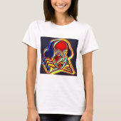 Shakespeare portret - moderne kunst t-shirt (Voorkant)