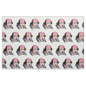 Shakespeare portretstof - witte achtergrond stof (Fat Quarter)