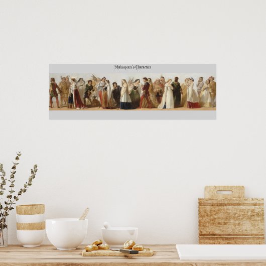 Shakespeare Poster (Keuken)