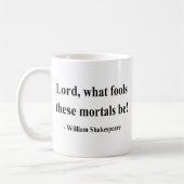 Shakespeare Quote 1a Koffiemok (Links)