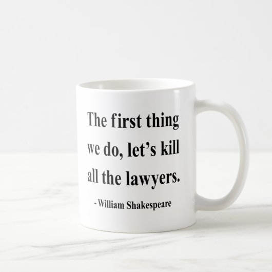 Shakespeare Quote 4a Koffiemok (Rechts)