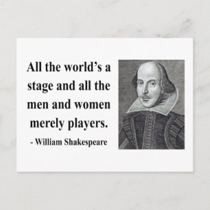 Shakespeare Quote 5b Briefkaart