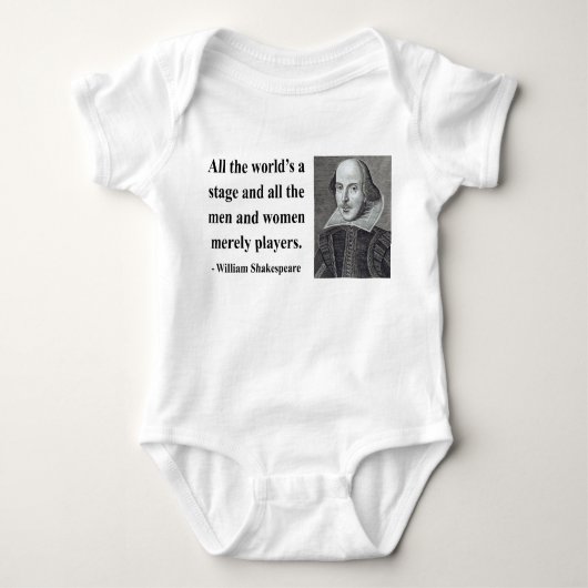 Shakespeare Quote 5b Romper (Voorkant)