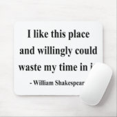 Shakespeare Quote 6a Muismat (Met muis)