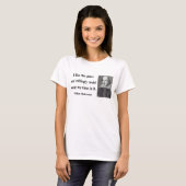 Shakespeare Quote 6b T-shirt (Voorkant volledig)