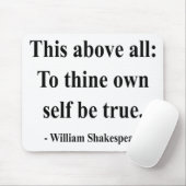 Shakespeare Quote 8a Muismat (Met muis)