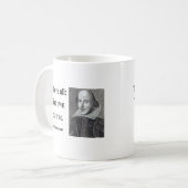 Shakespeare Quote 8b Koffiemok (Voorkant links)