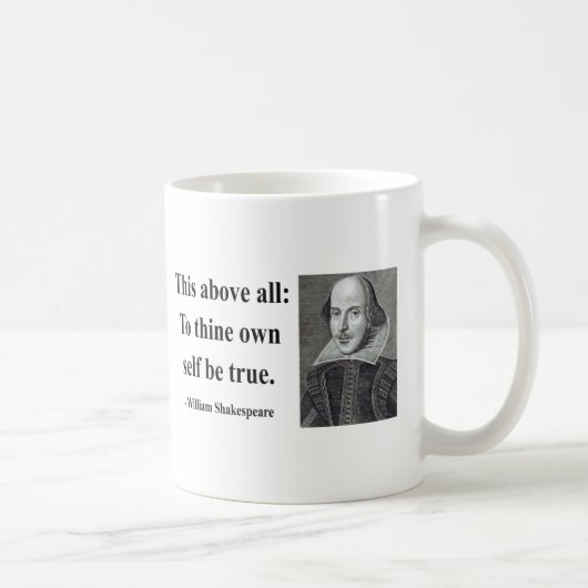 Shakespeare Quote 8b Koffiemok (Rechts)