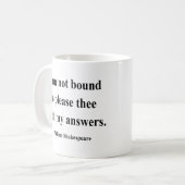 Shakespeare Quote 9a Koffiemok (Voorkant links)