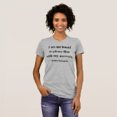 Shakespeare Quote 9a T-shirt (Voorkant volledig)