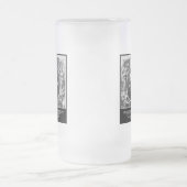 Shakespeare Quote ~ Al het podium van de wereld Matglas Bierpul (Center)