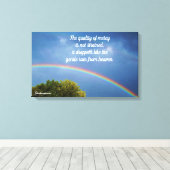 SHAKESPEARE QUOTE canvas (Insitu (Houten vloer))