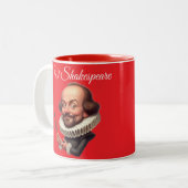 Shakespeare quote coffee Mug Tweekleurige Koffiemok (Voorkant links)