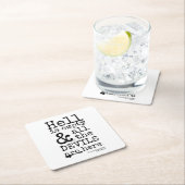 Shakespeare Quote, de Tempest, duivels zijn hier Kartonnen Onderzetters (Insitu)