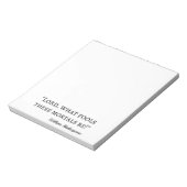 Shakespeare Quote - Fool Mortals I Notitieblok (Linkerzijde)