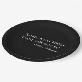 Shakespeare Quote - Fool Mortals I Papieren Bordje (Gekanteld)