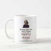 Shakespeare Quote Fun Dark Academia Happy Birthday Koffiemok (Links)