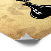 Shakespeare Quote Het is in de sterren Poster (Hoek)